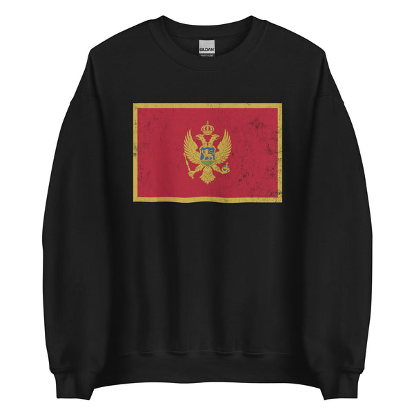 Montenegro Flag Sweatshirt