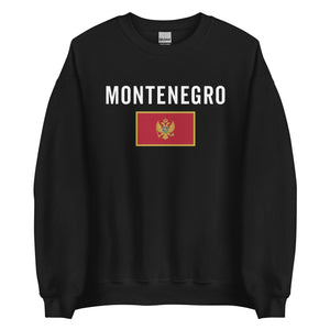 Montenegro Flag Sweatshirt