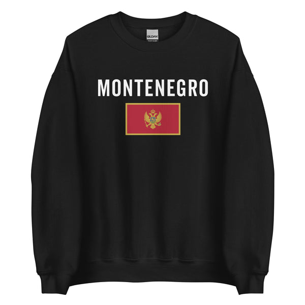 Montenegro Flag Sweatshirt