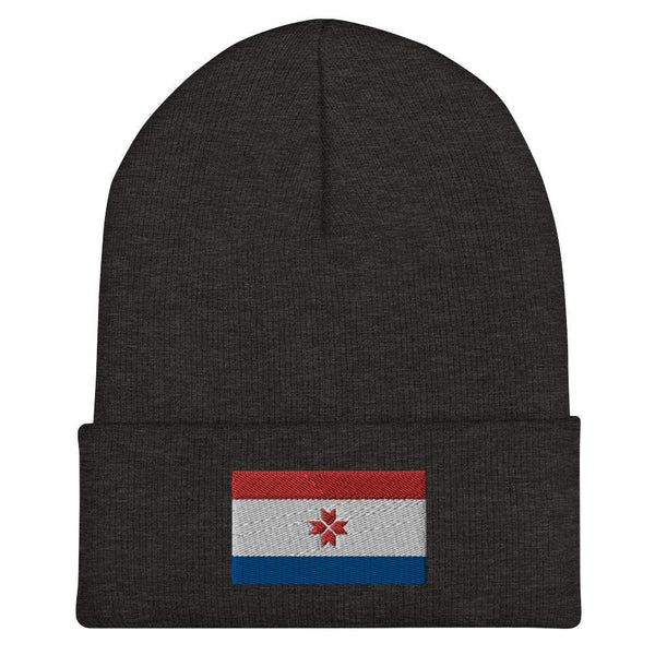 Mordovia Flag Beanie - Embroidered Winter Hat