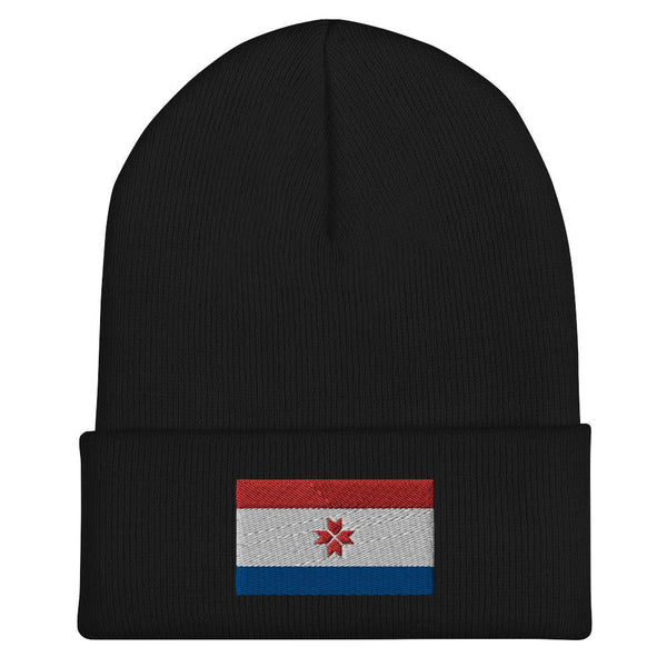 Mordovia Flag Beanie - Embroidered Winter Hat