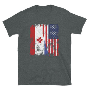 Mordovia USA Flag - Half American T-Shirt