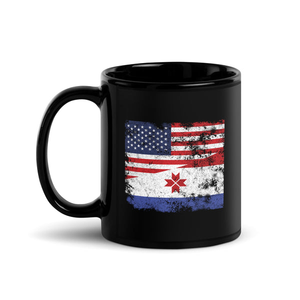 Mordovia USA Flag Mug