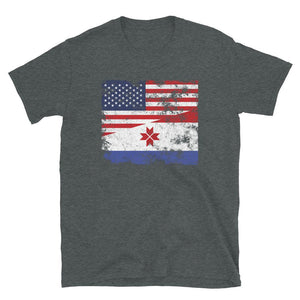 Mordovia USA Flag T-Shirt