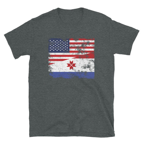 Mordovia USA Flag T-Shirt