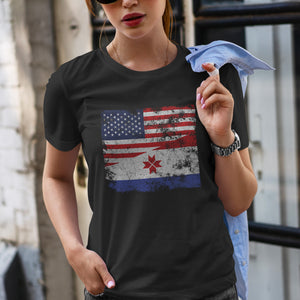 Mordovia USA Flag T-Shirt