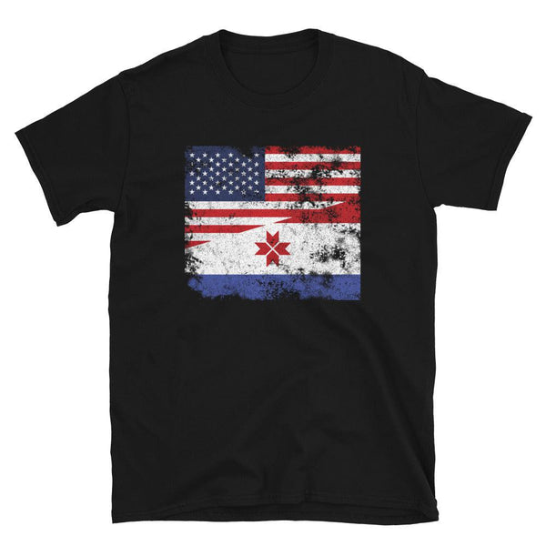 Mordovia USA Flag T-Shirt