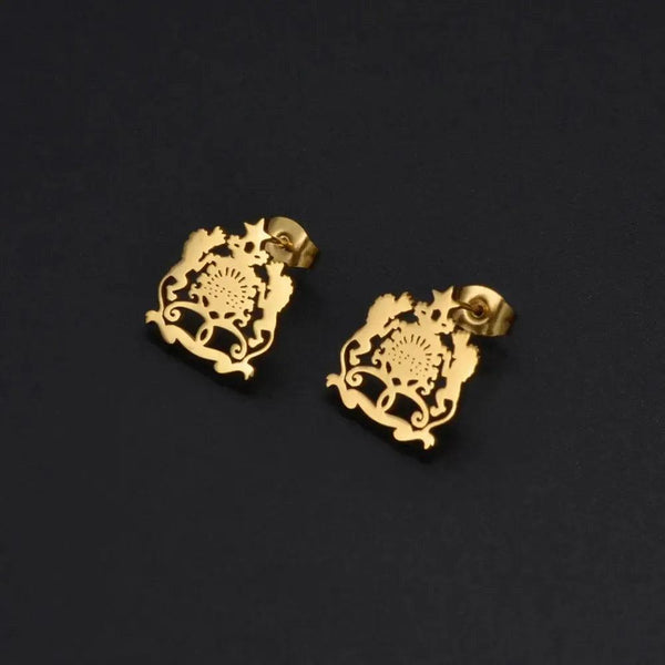 Moroccan Stud Earrings