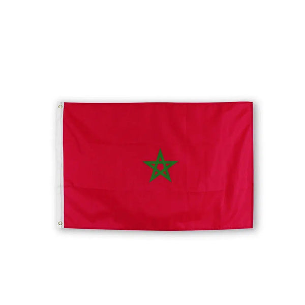 Morocco Flag - 90x150cm(3x5ft) - 60x90cm(2x3ft)