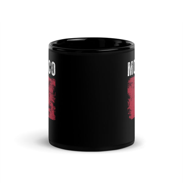 Morocco Flag Distressed - Moroccan Flag Mug