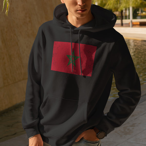 Morocco Flag Hoodie