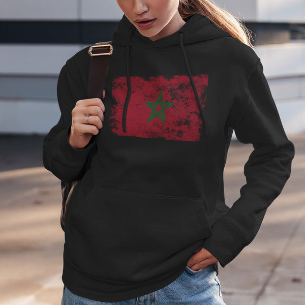 Morocco Flag Hoodie