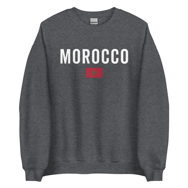 Morocco Flag Sweatshirt