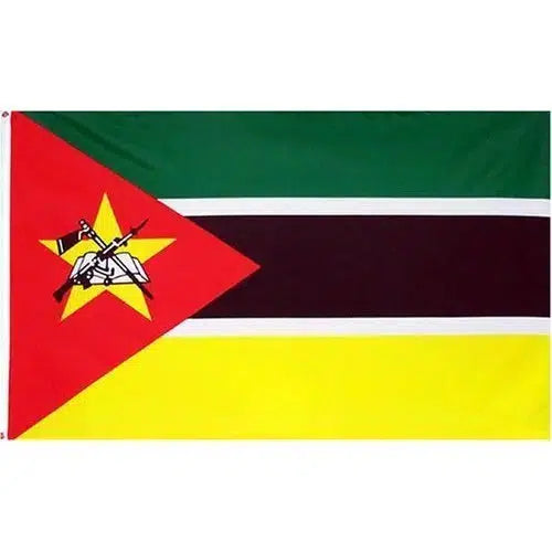 Mozambique Flag - 90x150cm(3x5ft) - 60x90cm(2x3ft)