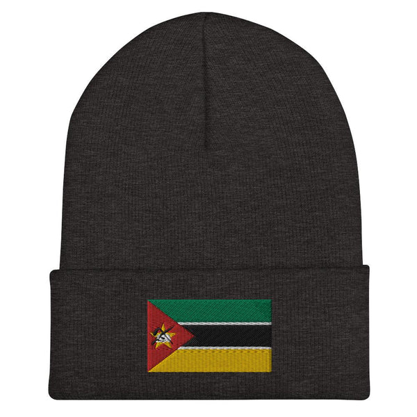 Mozambique Flag Beanie - Embroidered Winter Hat