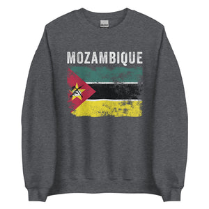 Mozambique Flag Vintage Mozambican Flag Sweatshirt