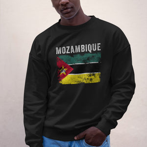 Mozambique Flag Vintage Mozambican Flag Sweatshirt