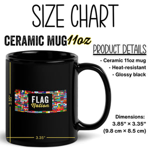 American Grown Congolese Roots Flag Mug