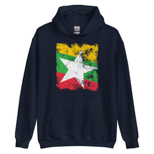 Myanmar Flag Hoodie