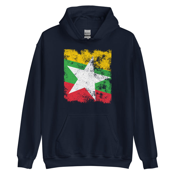 Myanmar Flag Hoodie