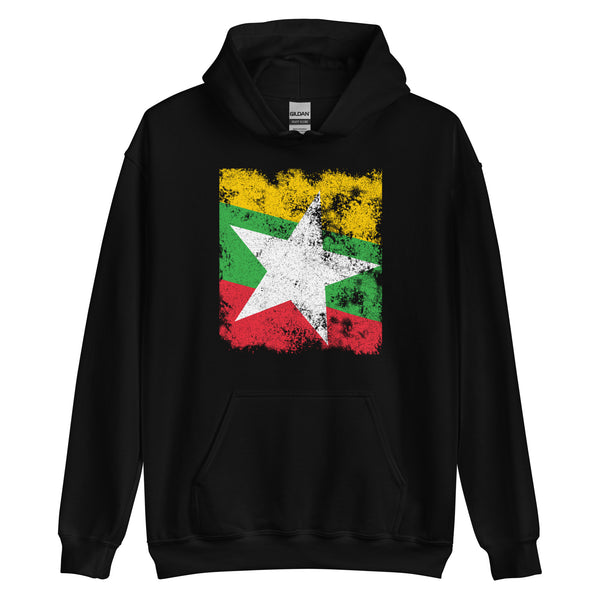 Myanmar Flag Hoodie