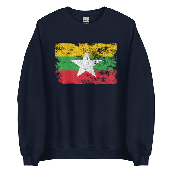 Myanmar Flag Sweatshirt