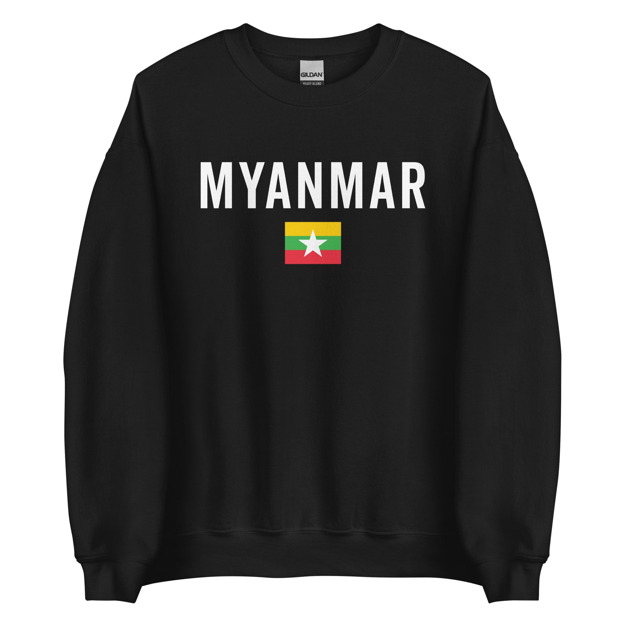 Myanmar Flag Sweatshirt