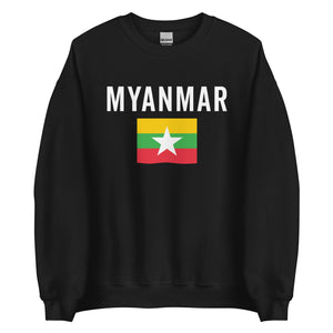 Myanmar Flag Sweatshirt