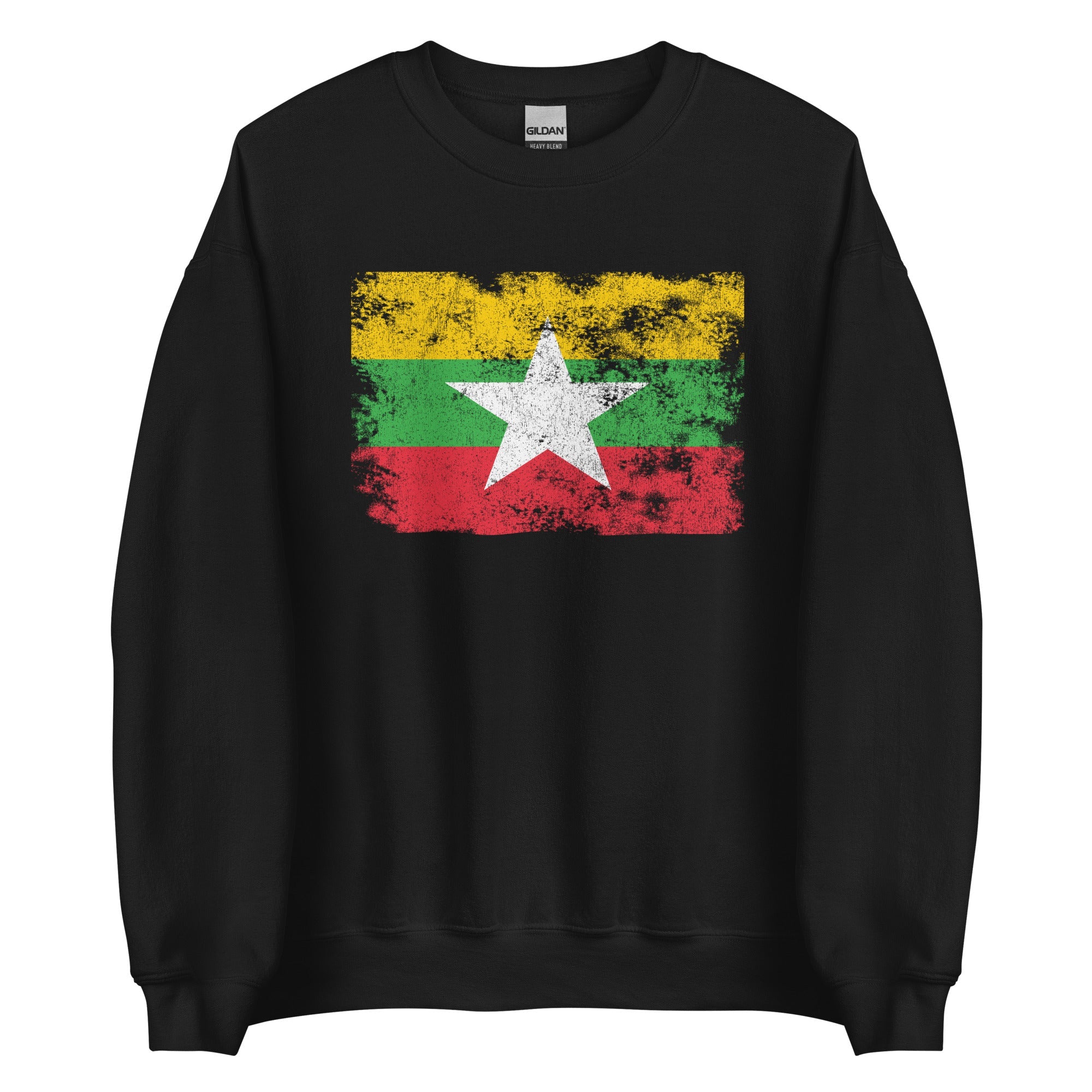Myanmar Flag Sweatshirt
