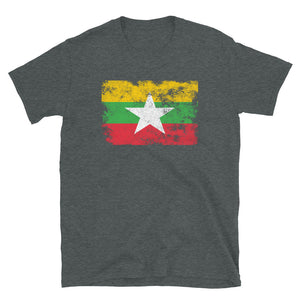 Myanmar Flag T-Shirt