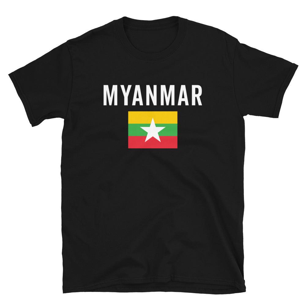 Myanmar Flag T-Shirt