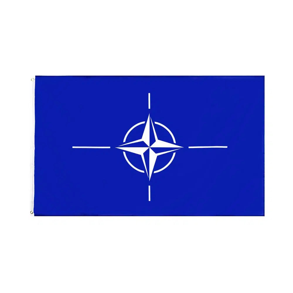 NATO Flag - 90x150cm(3x5ft) - 60x90cm(2x3ft)