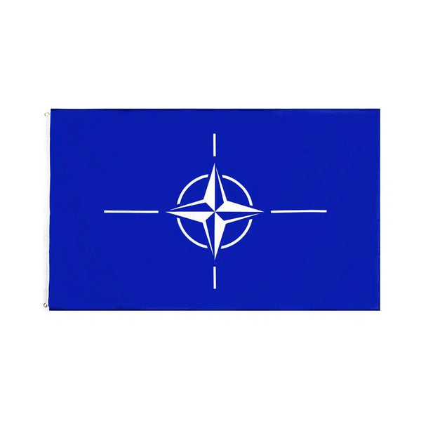 NATO Flag - 90x150cm(3x5ft) - 60x90cm(2x3ft)