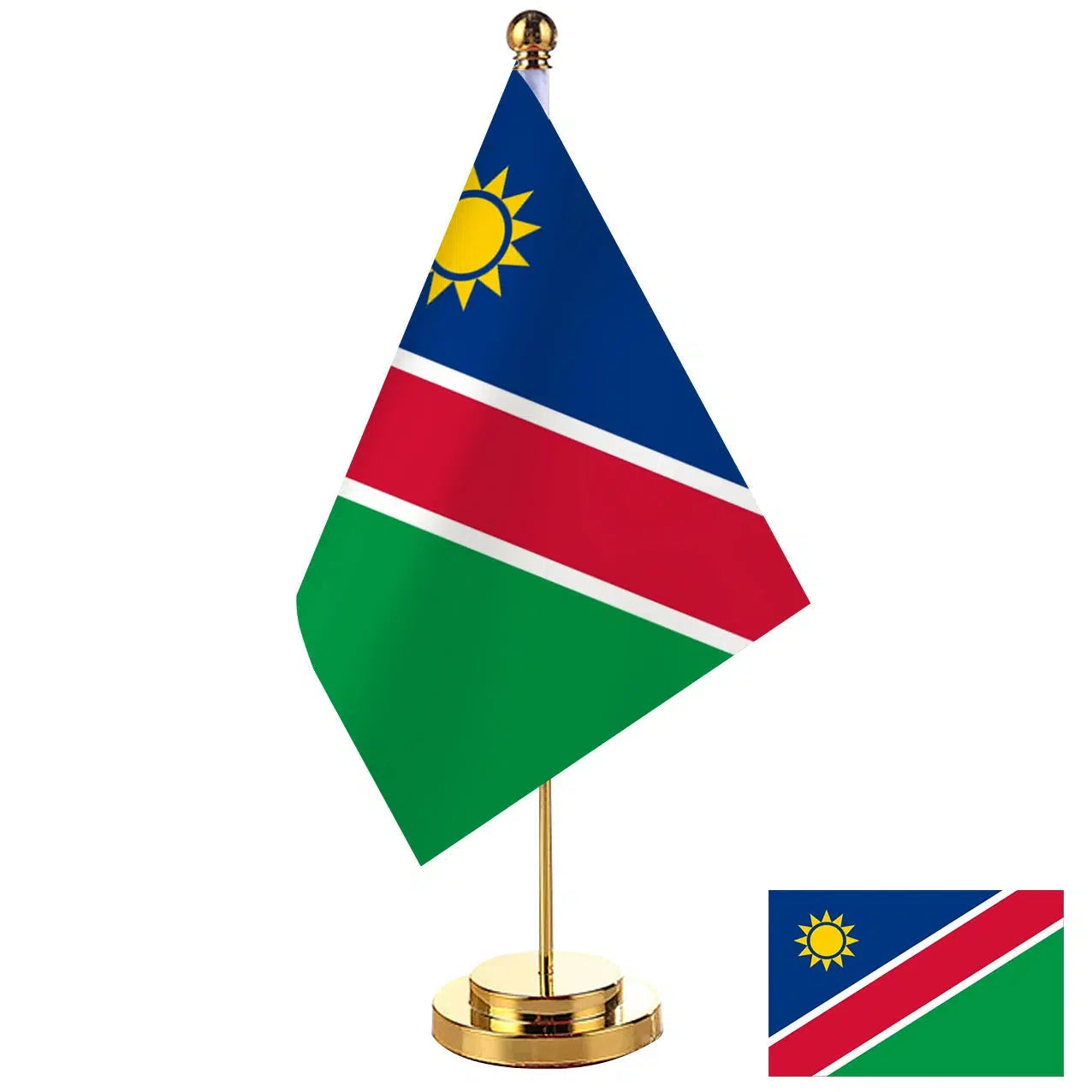 Namibia Desk Flag - Small Office Table Flag