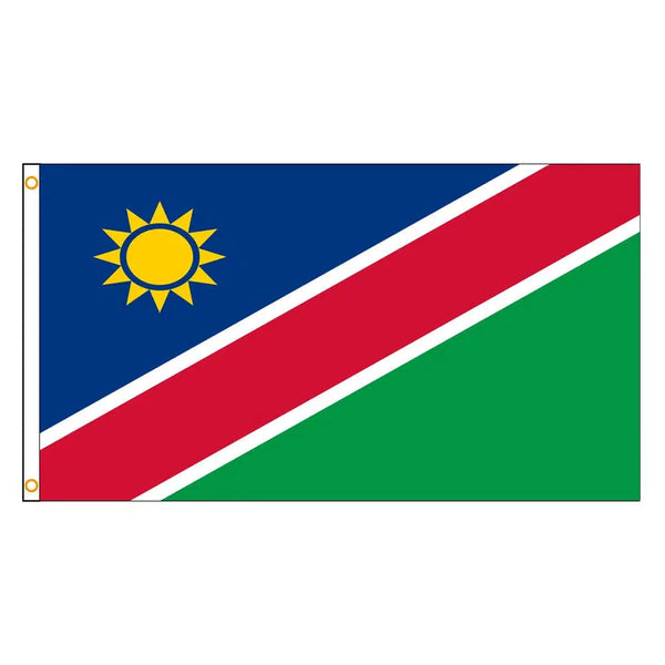 Namibia Flag - 90x150cm(3x5ft) - 60x90cm(2x3ft)