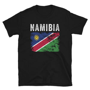 Namibia Flag Distressed - Namibian Flag T-Shirt