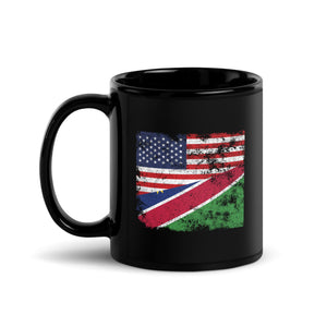 Namibia USA Flag Mug