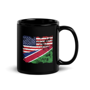 Namibia USA Flag Mug