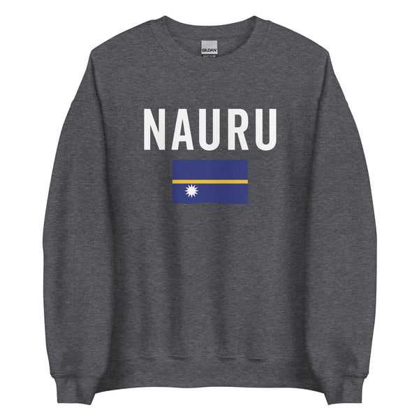 Nauru Flag Sweatshirt-Size guide