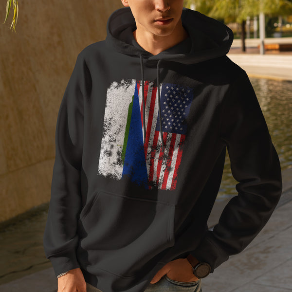 Navassa Island USA Flag Hoodie