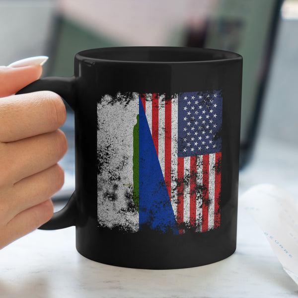 Navassa Island USA Flag Mug