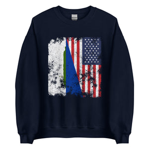 Navassa Island USA Flag Sweatshirt
