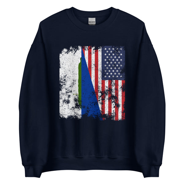 Navassa Island USA Flag Sweatshirt