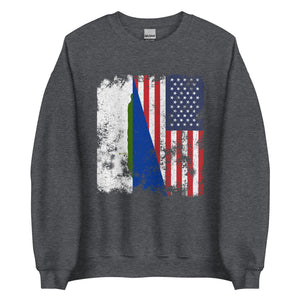 Navassa Island USA Flag Sweatshirt