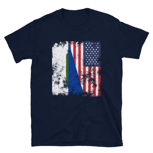 Navassa Island USA Flag T-Shirt
