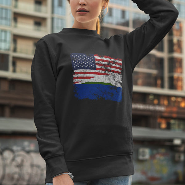 Navassa Island USA Flag Sweatshirt