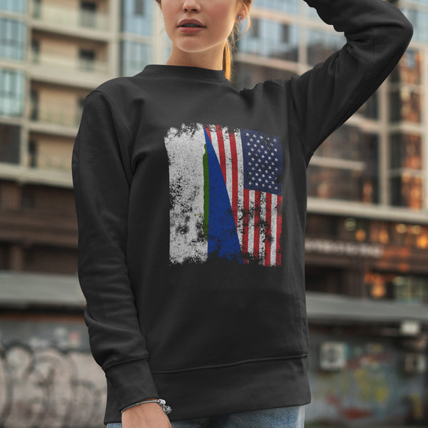 Navassa Island USA Flag Sweatshirt