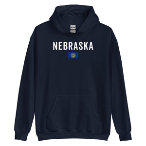 Nebraska State Flag Hoodie