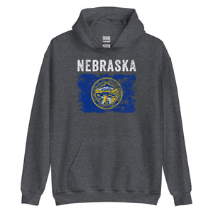Nebraska State Flag Hoodie