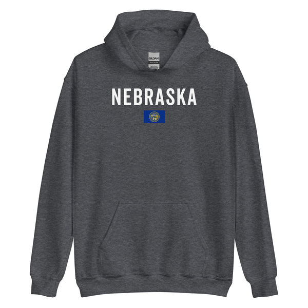 Nebraska State Flag Hoodie